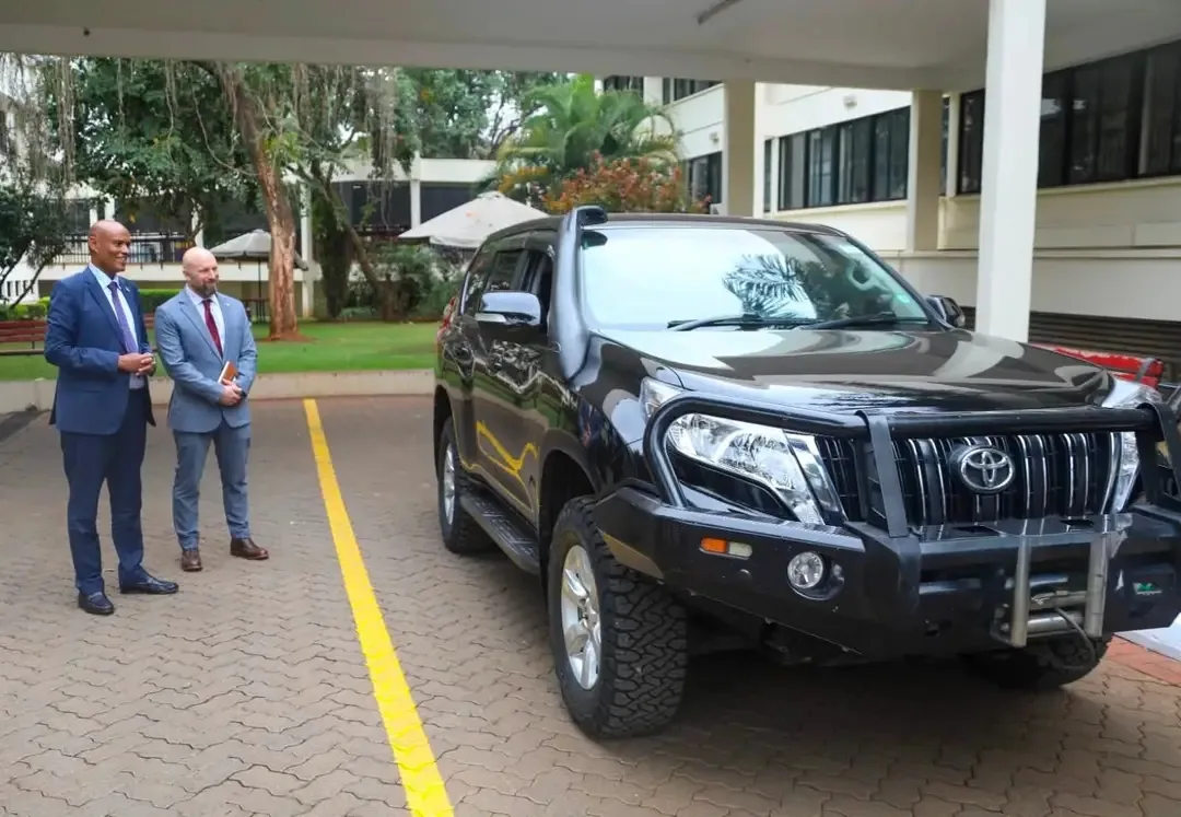 DCI Receives Major Boost as U.S. DEA Donates Operational Vehicles to Intensify Kenya's War on Drug Trafficking
