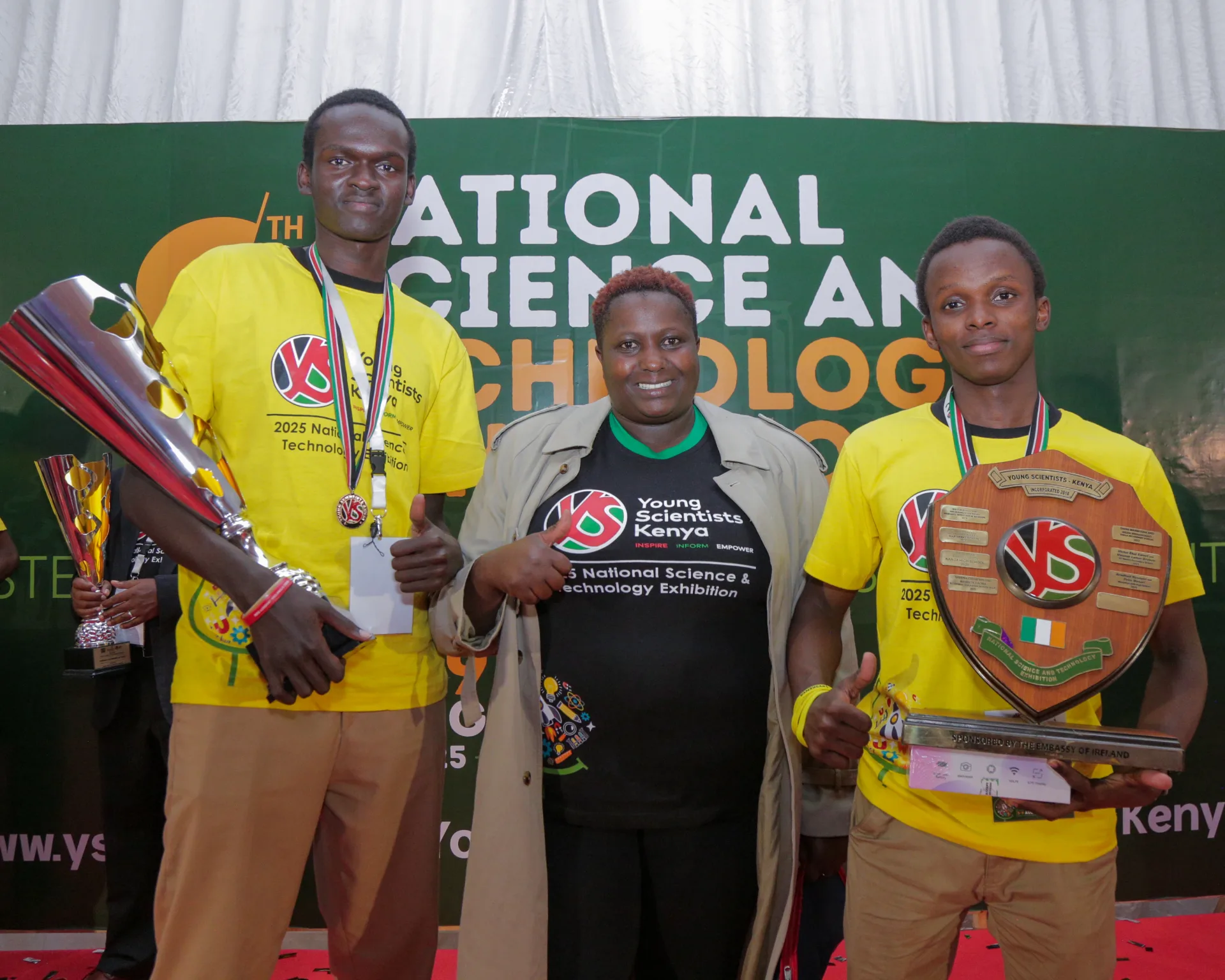 How a National Science Exhibition Opened New Doors for Two Kenyan Students
