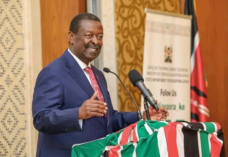Musalia Mudavadi Declares 2032 Presidential Bid, Rules Out Running Mate Position