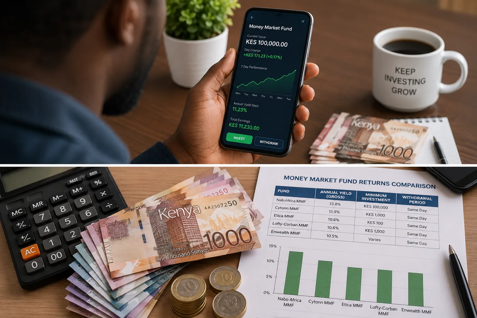 Best Money Market Funds in Kenya 2026: Latest Rates, Fees and How Much KSh100,000 Can Earn
