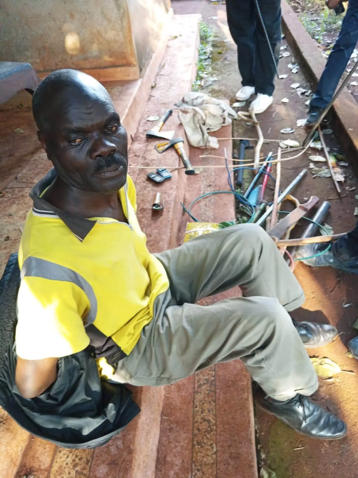Three suspects have been arrested over the murder of Bungoma businessman Nathan Masai Wasama, who was shot dead at his shop in Cheptais. Detectives also recovered weapons, motorcycles and other items during a raid.
