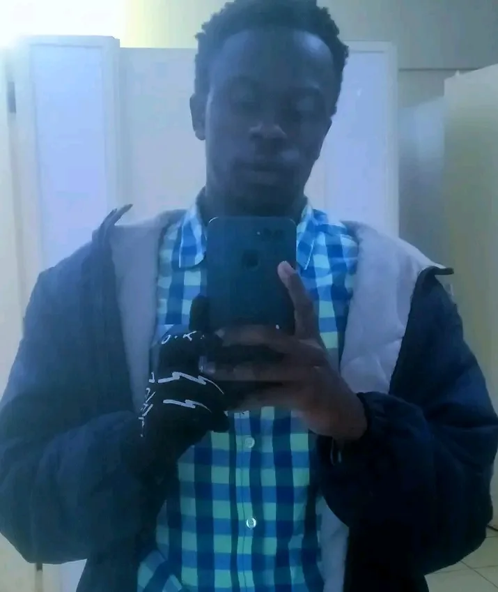 Missing person Rodgers Derick Mugendi 24 years from Embu Kiriari last seen at Karatina University