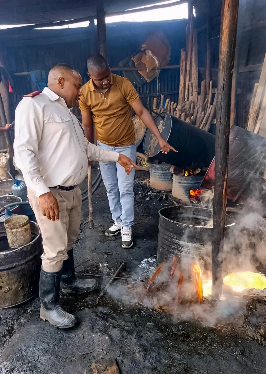 Police Seize 3,200 Litres of Illicit Brew in Kahawa West, One Suspect Arrested

