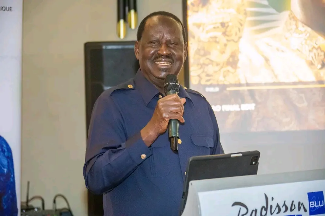 The late Former Prime Minister Raila Odinga