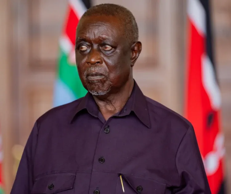 Oburu Oginga Hosts Maurice Makoloo During UK Medical Trip