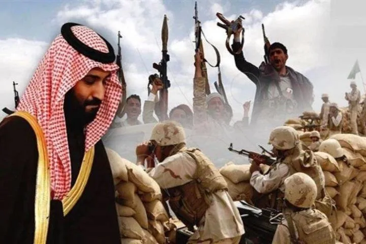 Riyadh city skyline with Saudi flag, schools closed after missile attacks