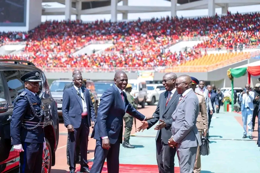 Ruto Congratulates Hichilema as Zambia President Begins Second Term, Pledges Stronger Kenya Ties