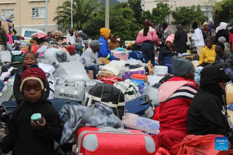 Kenyans stranded with luggage at South Africa repatriation centre after requesting evacuation amid xenophobic tensions