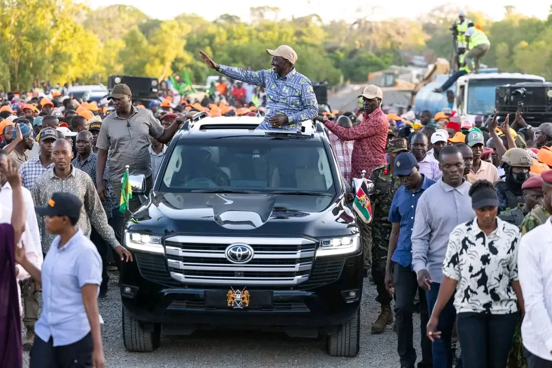 Ruto Promises New Investor for Ramisi Sugar Factory as KSh1.2 Billion Kwale Road Project Advances