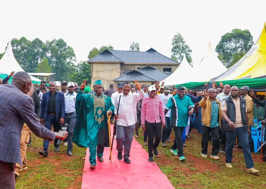 Moses Wetang’ula Declares 2032 Presidential Bid, Urges Support for Ruto’s Re-election
