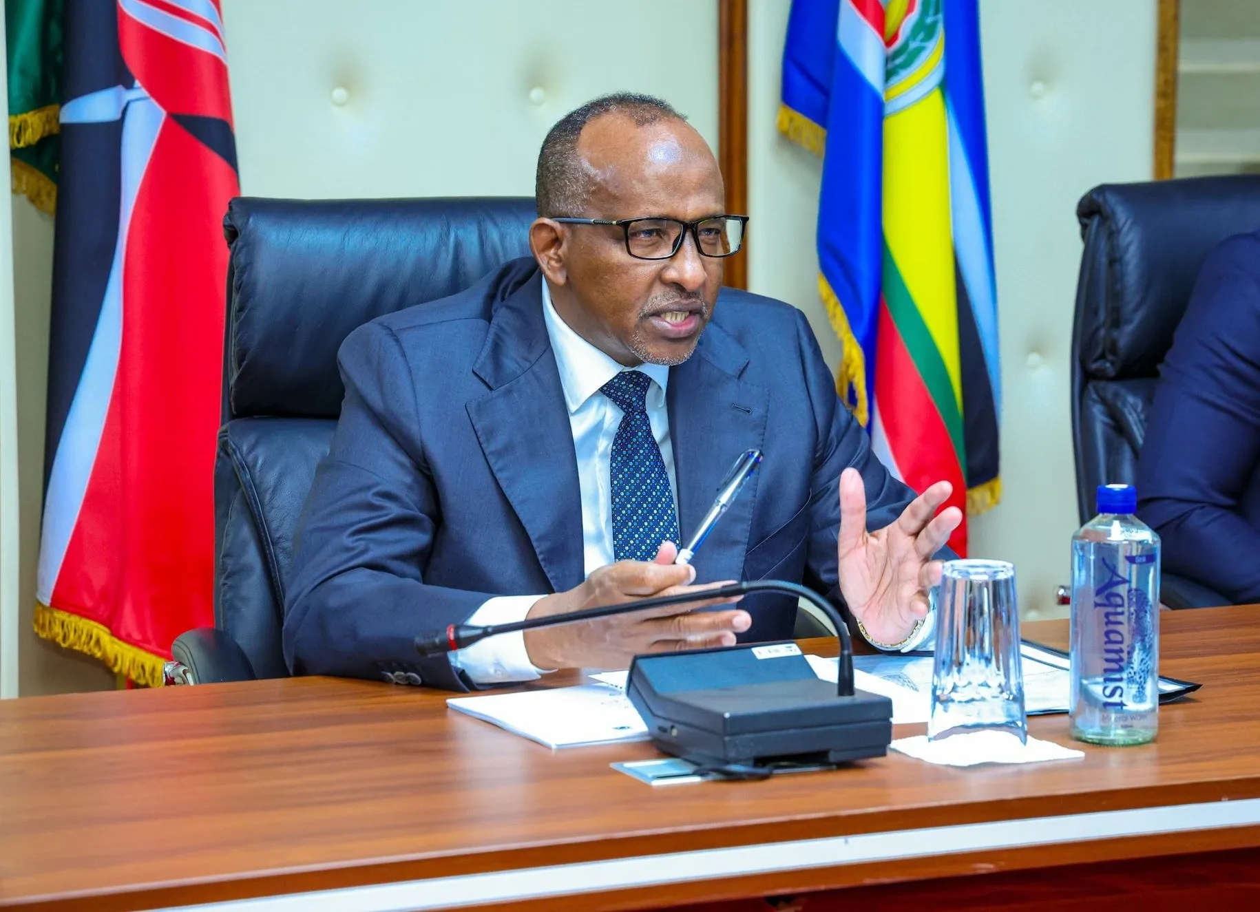 Cabinet secretary for health Aden duale.