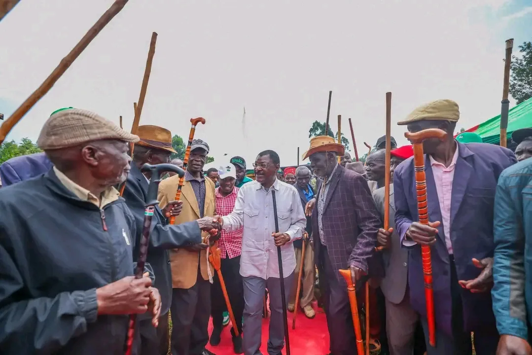 Moses Wetang’ula Declares 2032 Presidential Bid, Urges Support for Ruto’s Re-election