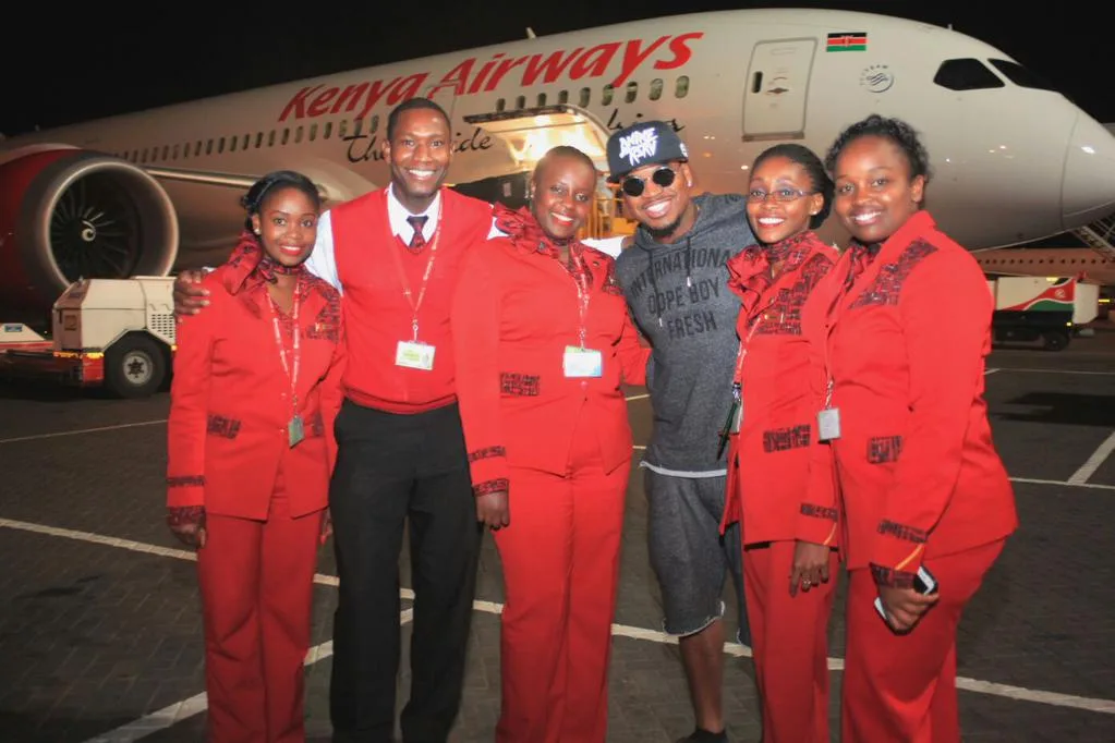 RnB star NE-YO lands in Kenya ahead of the upcoming mashujaa festive.