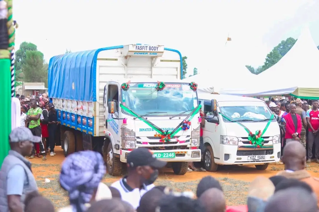 Didmus Barasa Donates Vehicles to Bungoma Traders Ahead of 2027 Polls