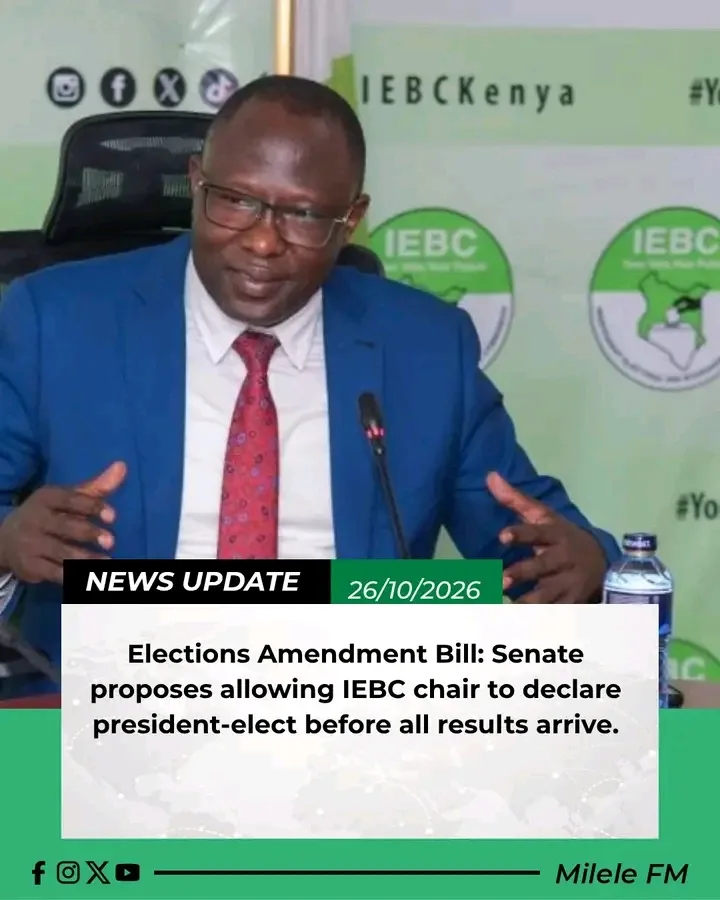 IEBC chair.