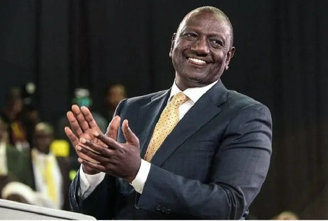 President William ruto.
