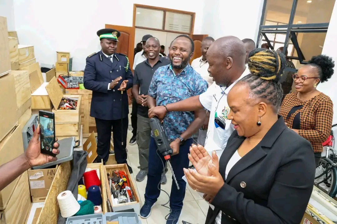 Natembeya Receives KSh10 Million Tools Donation for 32 Vocational Training Centres