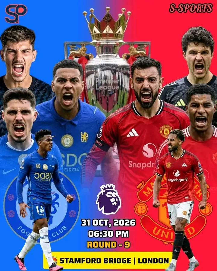 Manchester United Vs Chelsea.
