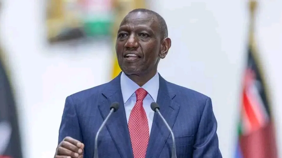 President William Ruto at a past event 