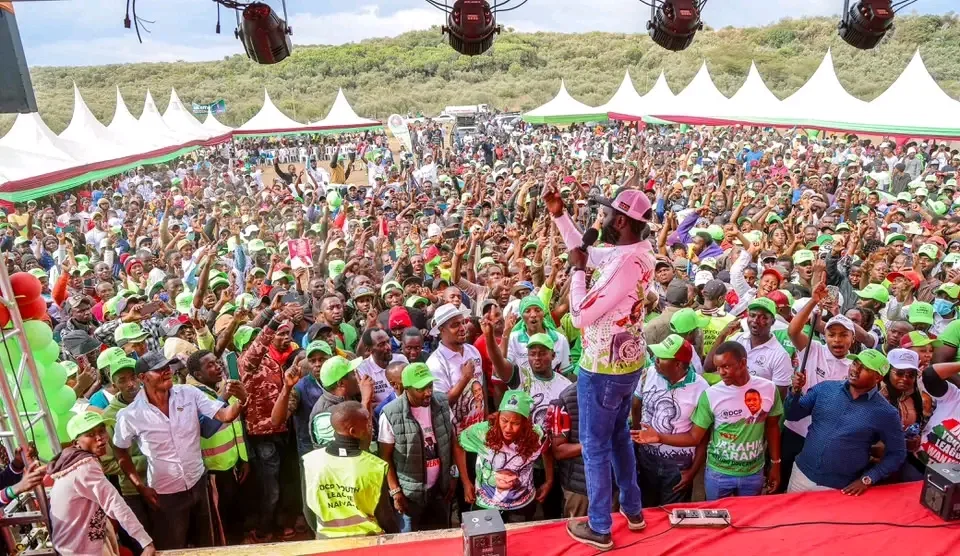 Gachagua Promises Youth Bigger Role in Government as DCP Expands Naivasha Base