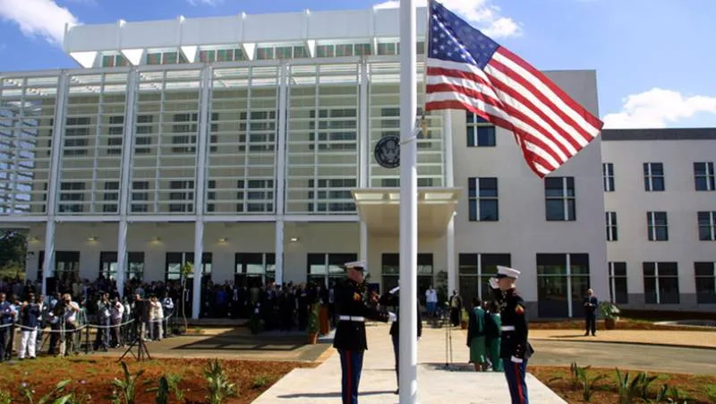 USA embassy in Kenya.