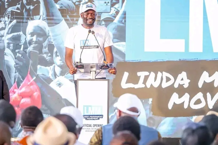 Sifuna launch Linda mwananchi as a party from a movement.