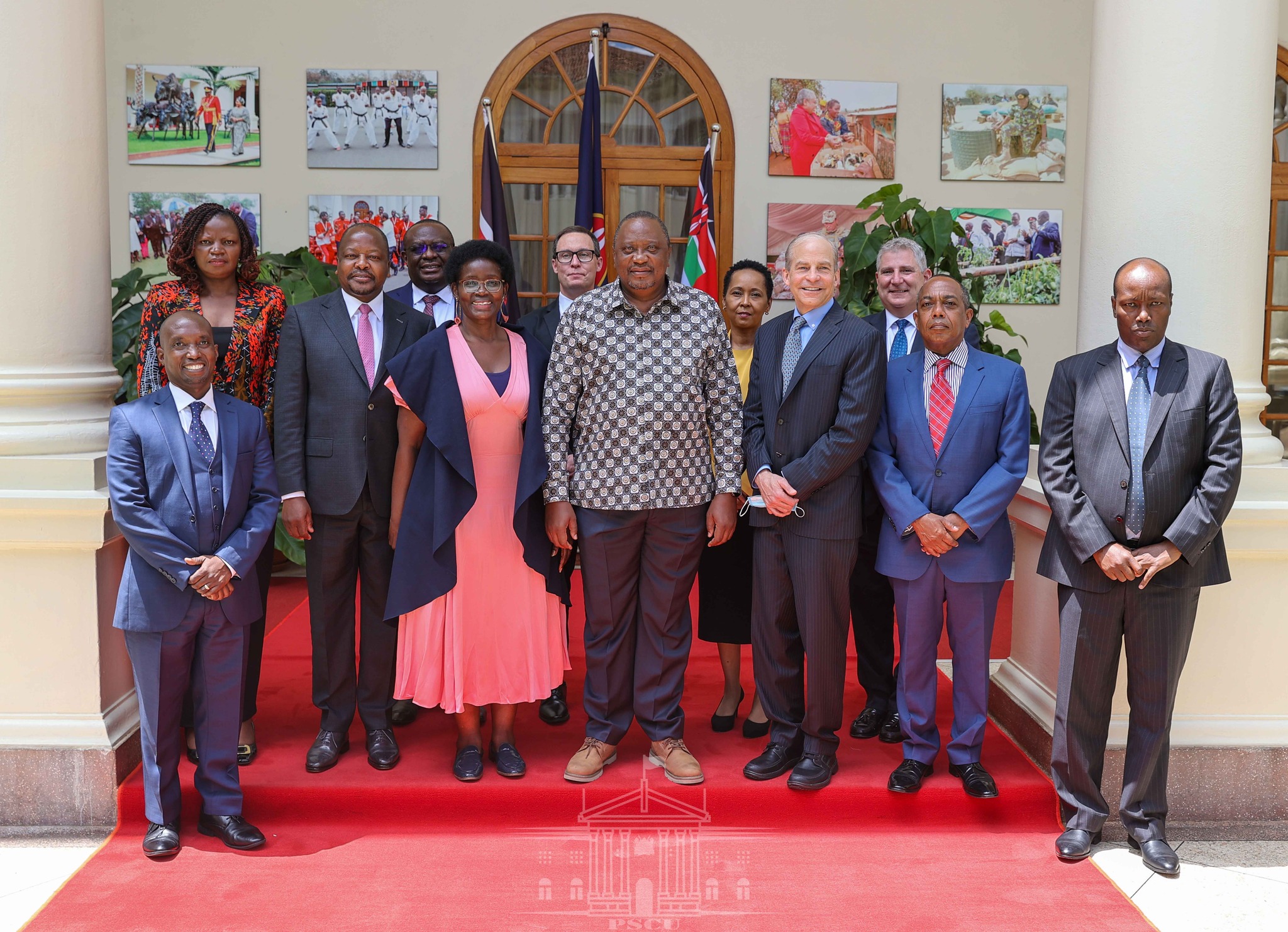 President Kenyatta Holds Talks With CEO Of SC Johnson And Sons, AfDB Regional Director General