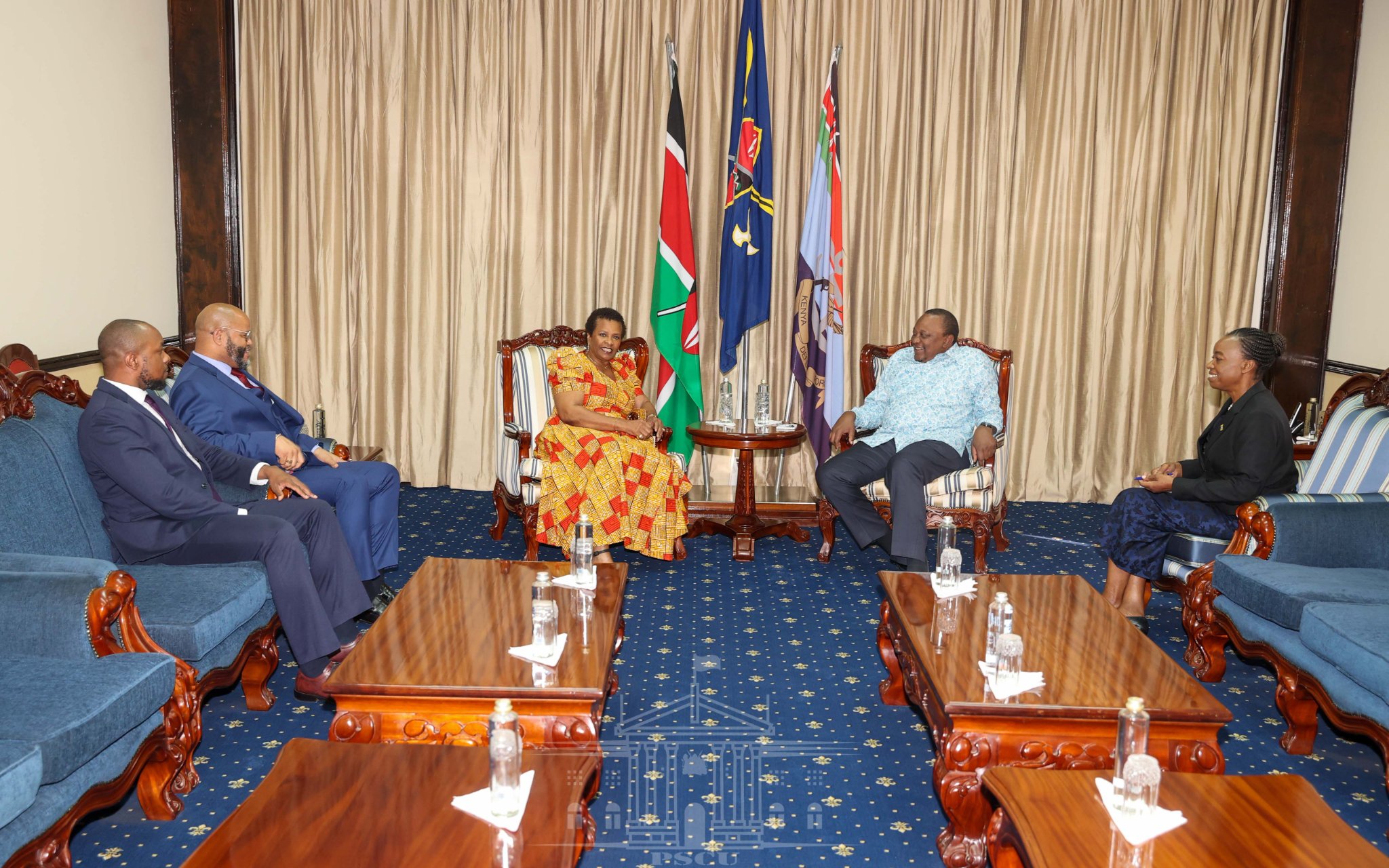 President Kenyatta Roots For Enhanced Transport Connectivity To Boost Kenya, Barbados Ties