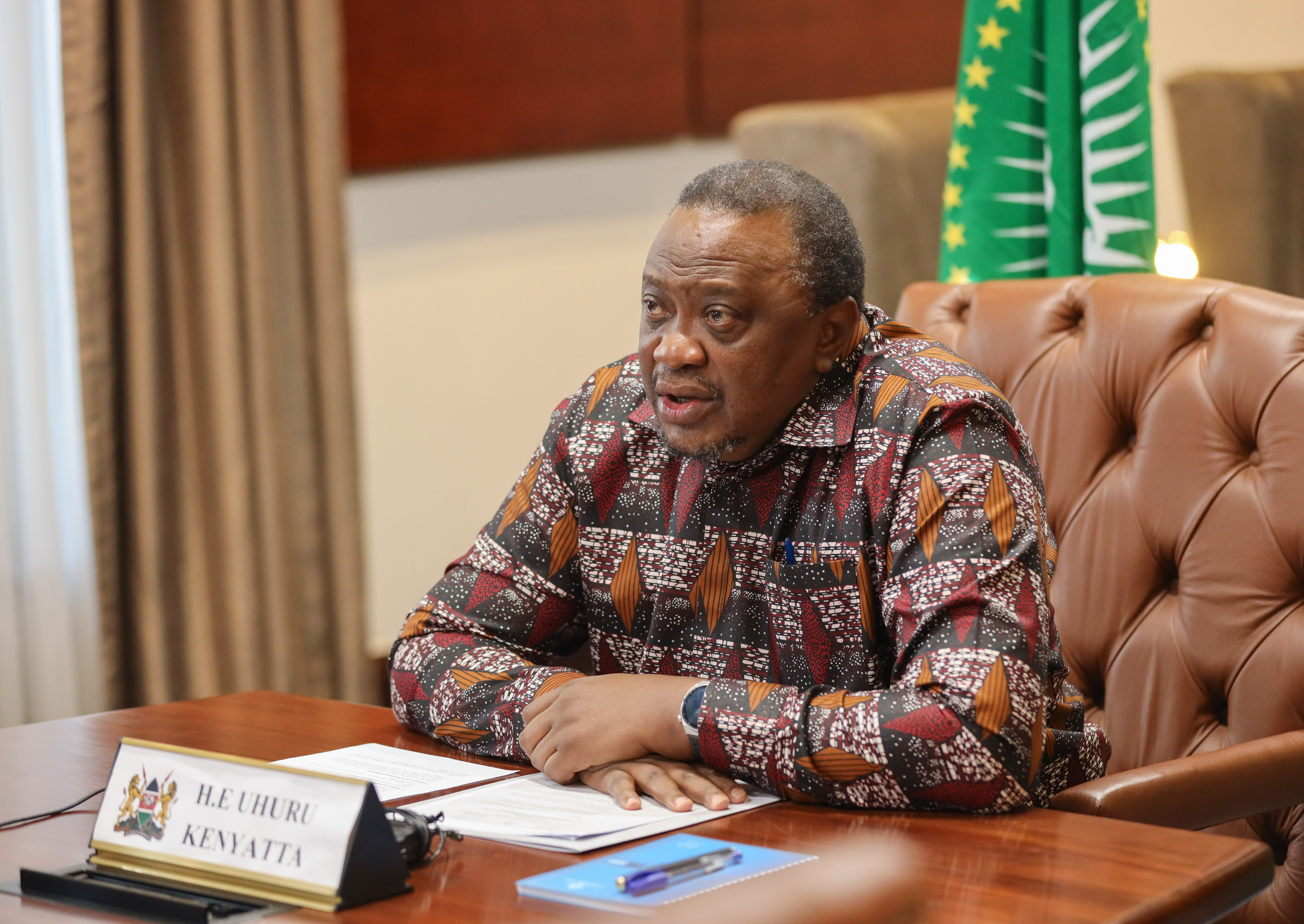 Uhuru's touching message to Flood Victims
