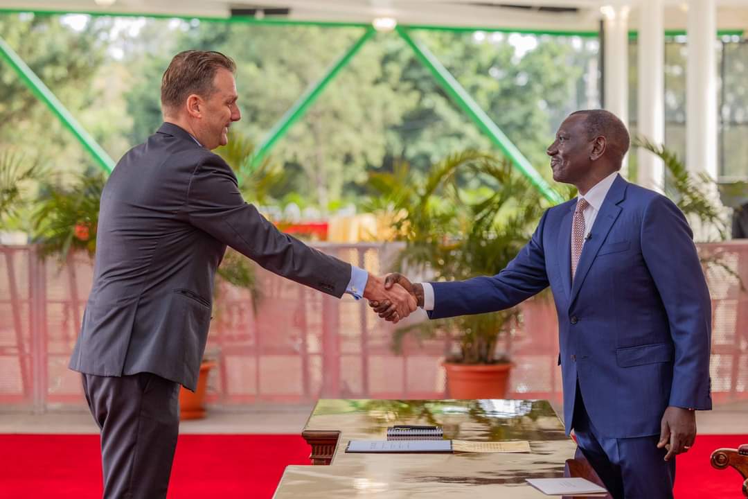 President Ruto Received Credentials From New Ambassadors
