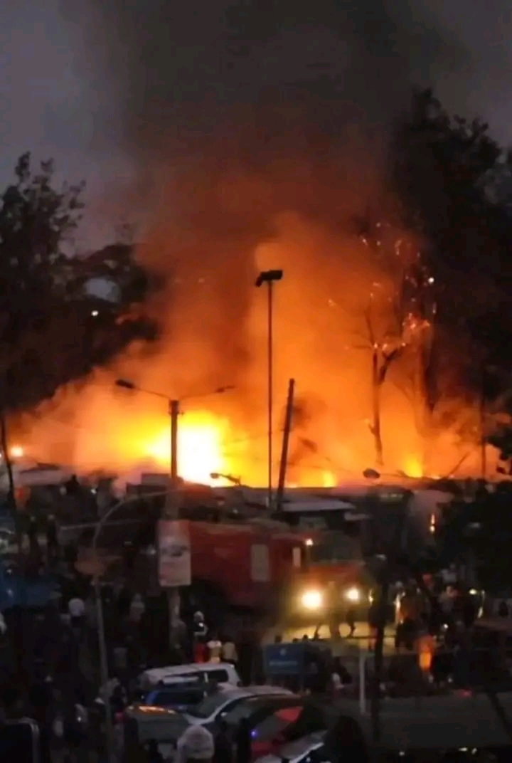Photos: Fire Outbreak in Ngara
