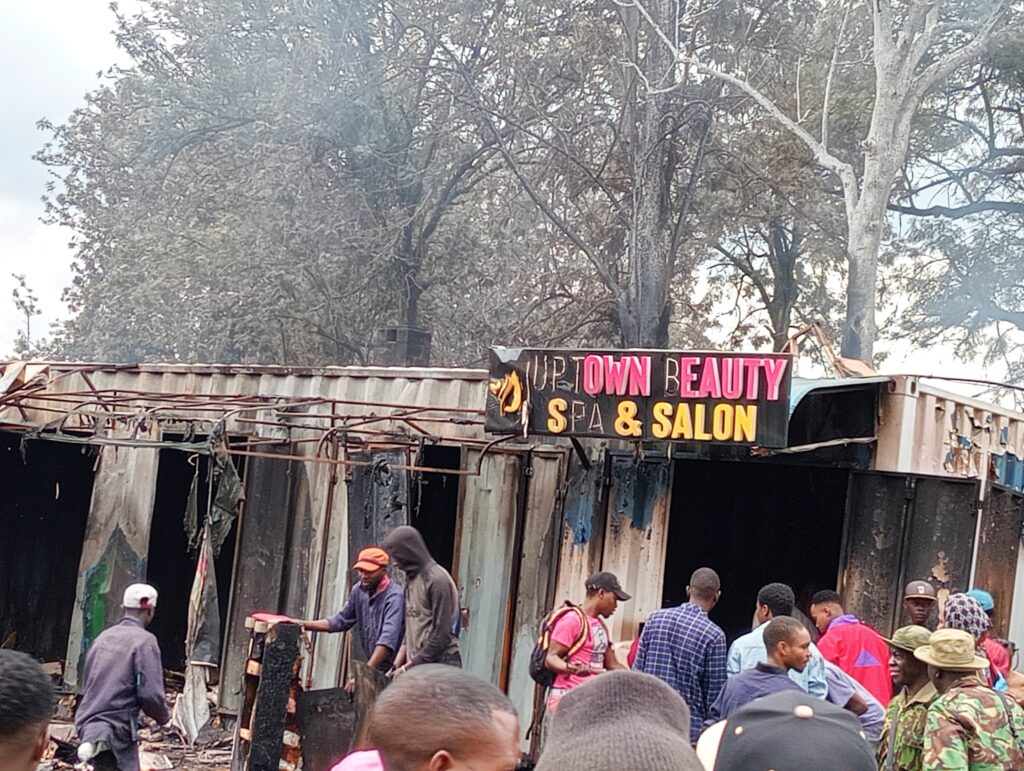 A fire broke out in Ngara at 5:00 a.m., causing extensive property damage of undetermined value.