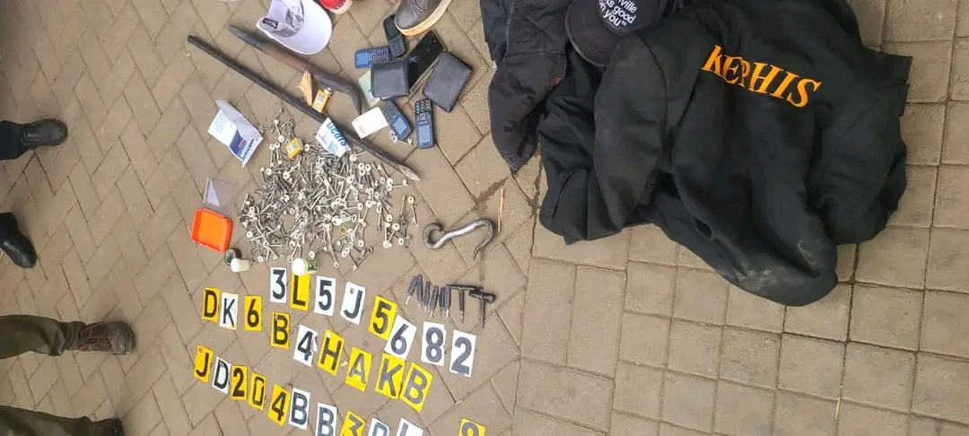Two Nabbed in Embakasi Over Utawala Housebreakings as Police Uncover Fake Plates, Master Keys