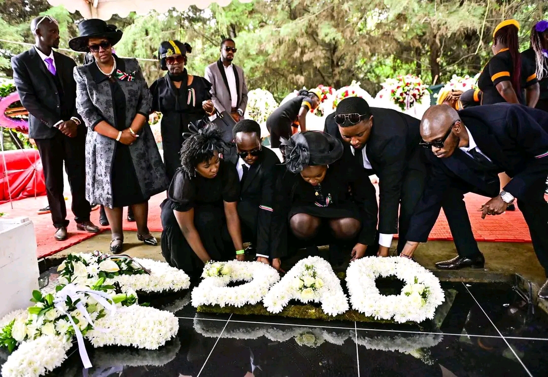 Emotional Send-Off as Ol Kalou MP David Kiaraho is Laid to Rest in Kiambu